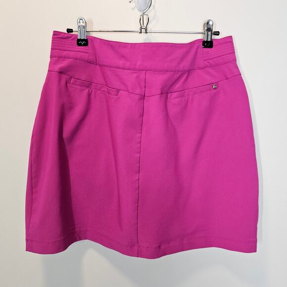 Tail Pink Fuchsia Golf Outdoor Preppy Skort Pockets Modest Skirt Size 10 - Picture 3 of 7